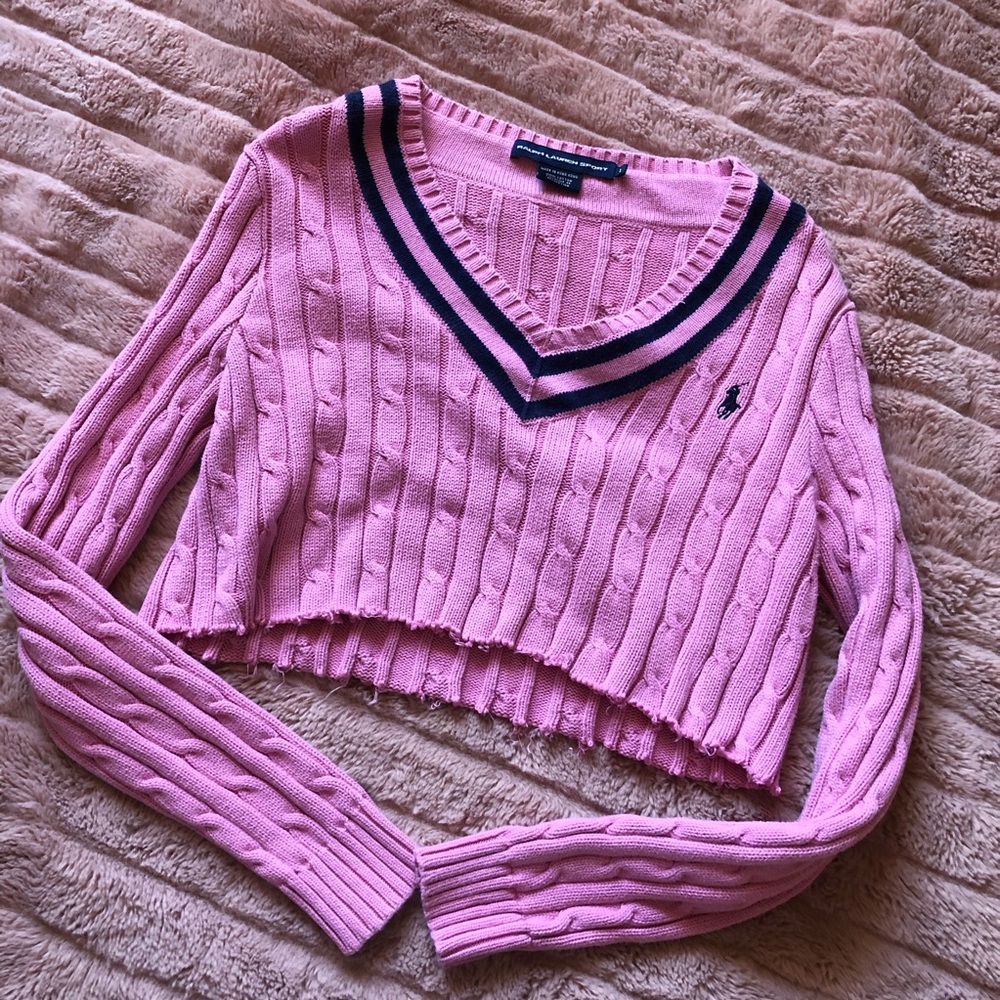 Ralph Lauren Cropped Sweater